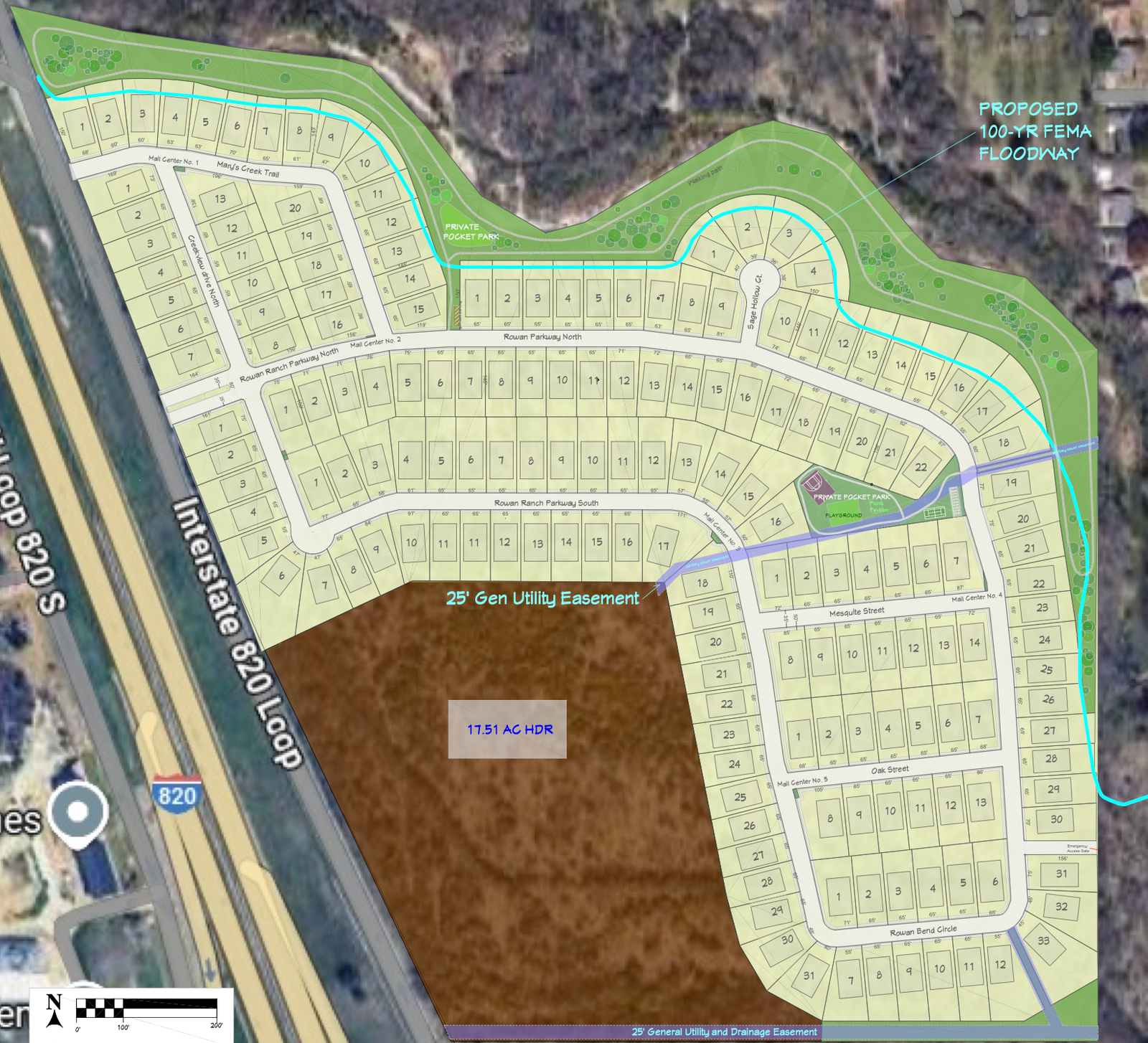 7_Proposed Siteplan_Rowan Ranch_250610